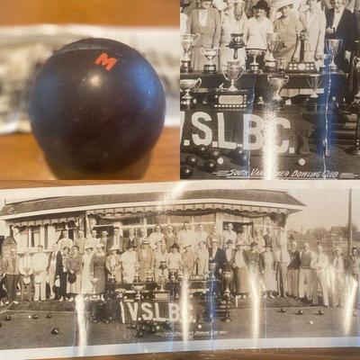 1936 south vancouver lawn bowling club photo lawn ball
