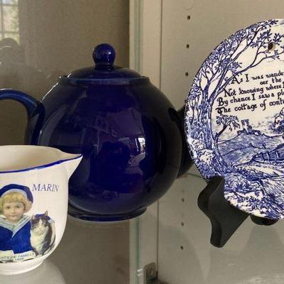 Teapot and royal crownford cottage poem