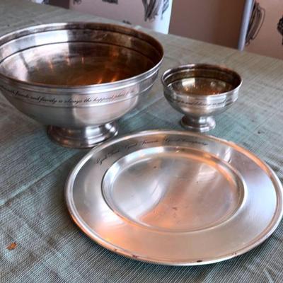 Pottery barn punch bowl