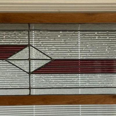 Stained glass window