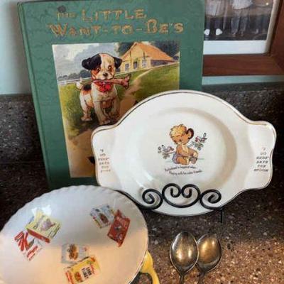The little want to be s by edna groff & other childrens items