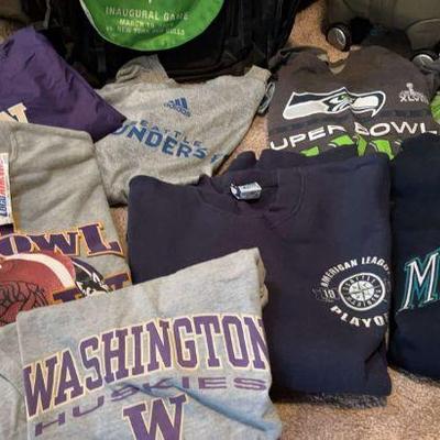 Nw team gear mariners huskies, sounders & seahawks