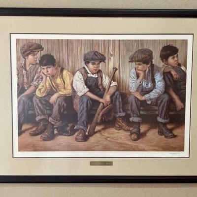Signed and editioned jim daly print