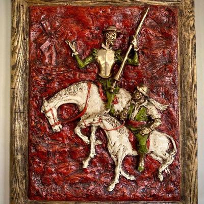 Segura Studios Plaque of Don Quixote