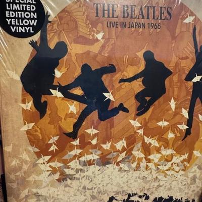 Beatles Live in Japan - Yellow Vinyl