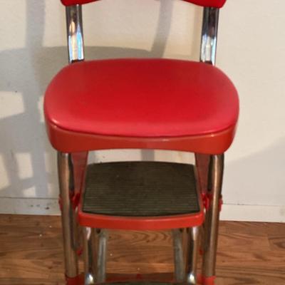 Vintage Metal Cosco Utility Stool