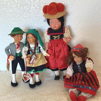 Vintage Black Forest, Austrian & Dutch Dolls