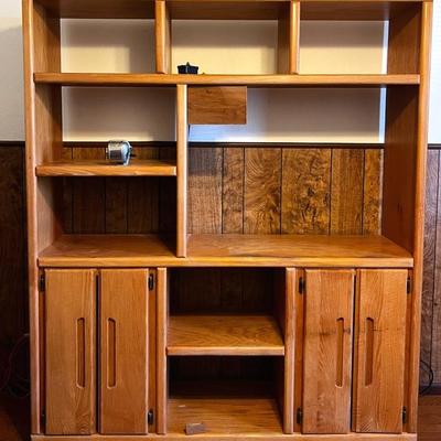 Large Wooden Bookcase 