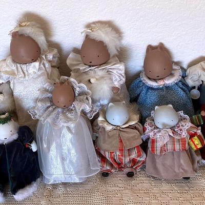 Vintage Michael & Company Bear Dolls & Friends