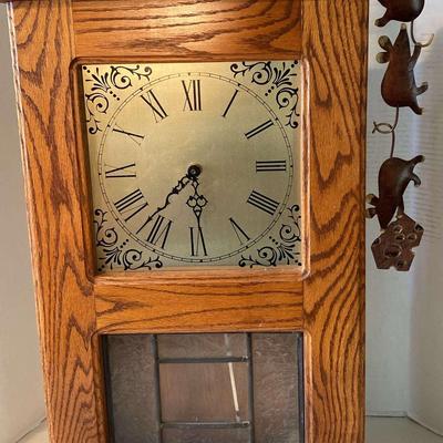 Wall Clock With Mice