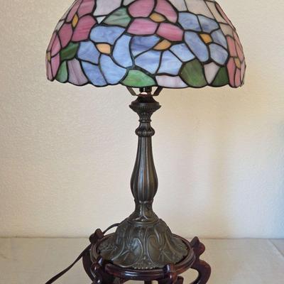 Tiffany Style Stained Glass Lamp #1