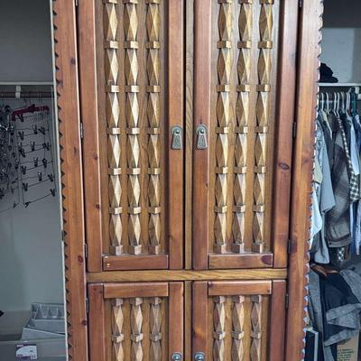 Lane Legendary - Unique Carved Armoire