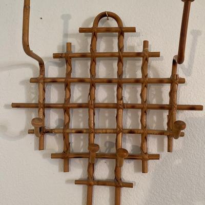 Cane Art Vintage Coat, Key Utility Hanger