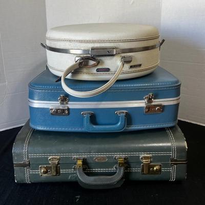 Vintage Hardback Suitcases 