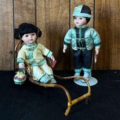 Ming & Jade Show Stoppers Inc. Porcelain Dolls