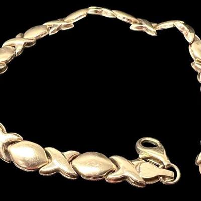 10K Gold XOXO bracelet