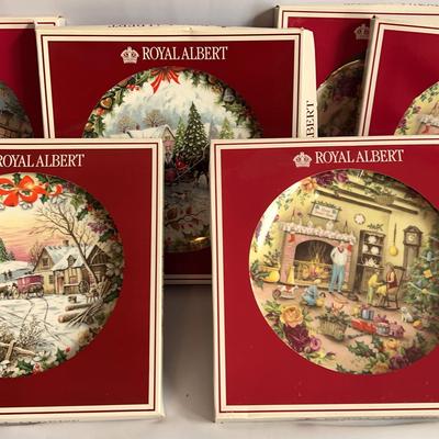 Collection Of Royal Albert Picture Plates