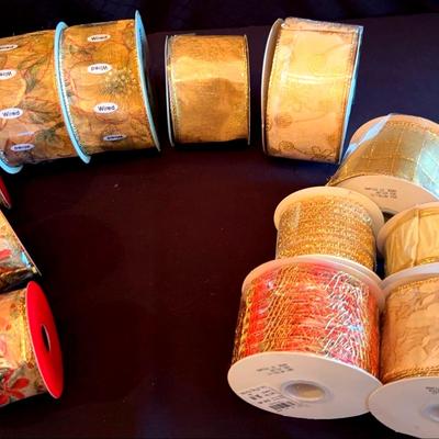 Collection Of Gold Ribbon