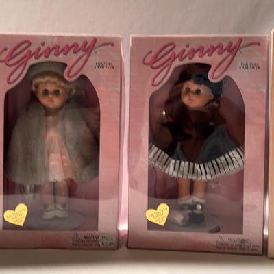 Ginny  Doll Collection-8 inch Poseable Doll With Doll Stand