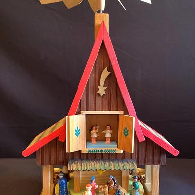 German Christmas Pyramid Advent House - by Sieffen 