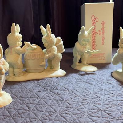 Four Different Snowbaunnies Springtime Stories Sets