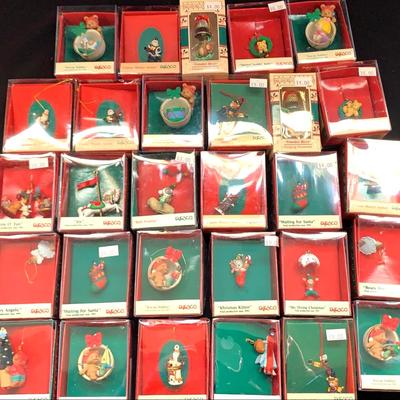 Enesco Miniture Ornaments Handpainted Most Produced 1991-1993