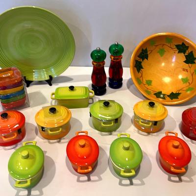 Bright Colored Dish Collection