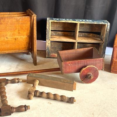 Vintage wooden LOT 