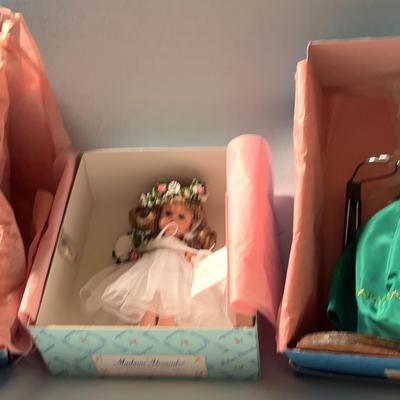 Madame Alexander Doll Company (McGuffey Ana, Little Pearl Bridesmaid, Scarlett)