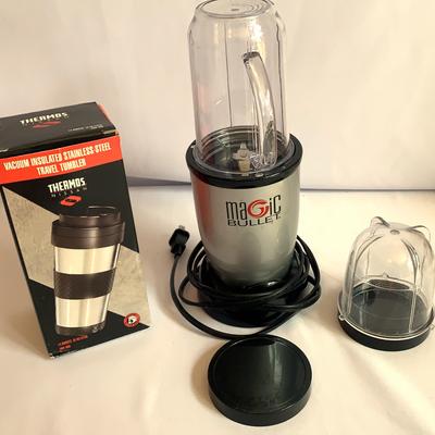 Magic Bullet And Brand New Insulated Thermos 