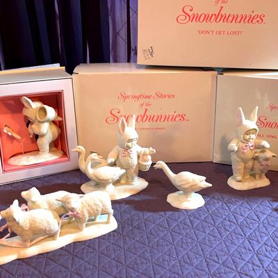 Four Springtime Stories Of The Snowbunnies -Lot 1