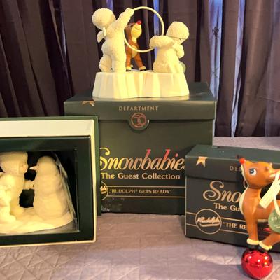 Snowbabies : “Rudolph Gets Ready” , “The Red-Nosed Reindeer”, & “Why Don’t You Talk To Me”