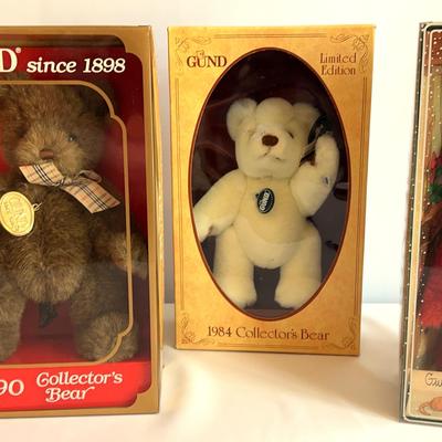 Gund Collector’s Bears Lot 2