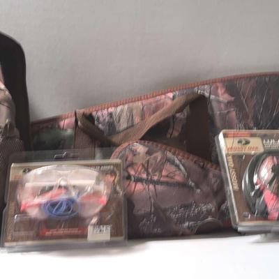 Women’s Hunting Gear: Gun cases, backpack, ear protection, and safety glasses