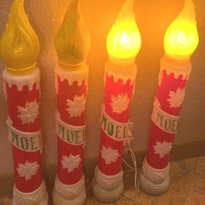 1973 Vintage Noel 38” Candles 
