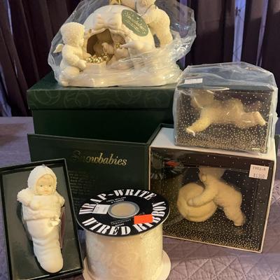 Snowbabies “I’ll Be Home For Christmas” And Other Items 
