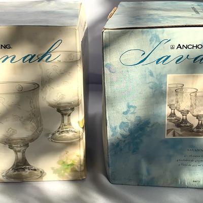 Anchor Hocking Savannah Set Of Eight 16 Oz. Goblets