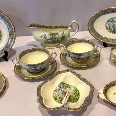 Royal Albert Silver Birch Bone China