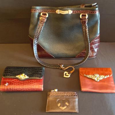 Brighton purse and 3 wallets 