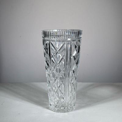 Waterford Cut Crystal Vase | Waterford Crystal flower vase. - h. 12 x dia. 6 in