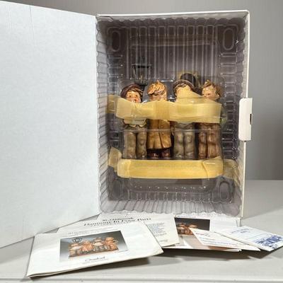 Large Hummel of Children Singing | “Harmony in Four Parts” special edition figurine comes with COA, original box, and is marked on the...