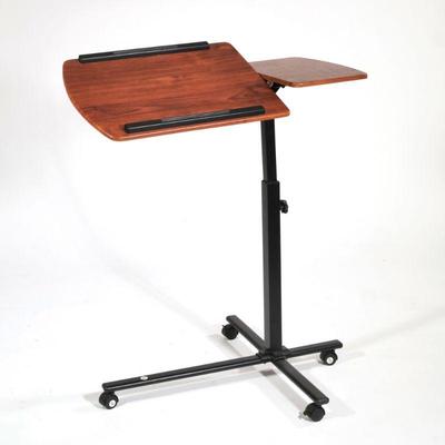 Easel Table | Artist's easel art table of adjustable height, on casters. - h. 36.5 x w. 30.5 x d. 16 in (As pictured)

