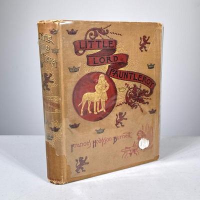 [Autograph] Little Lord Fauntleroy | By Frances Hodgson Burnett, pub. 1886 by Charles Scribner's Sons, with a letter tipped in...