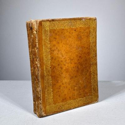 [Autograph] Little Lord Fauntleroy | Leather bound 19th-century journals with poems and musings, embossed decorated spines. - h. 8.25 x...