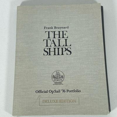 Frank Baynard Portfolio | The Tall Ships, Deluxe Edition, Official OpSail '76 Portfolio. - h. 14.75 x w. 11.75 in (overall)