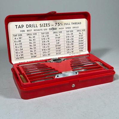 Rimac Taps & Dies Set | h. 2.25 x w. 5.5 x l. 10.25 in


