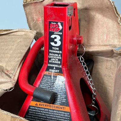 (2pc) PAIR PRO SERIES 3 TON JACK STANDS |