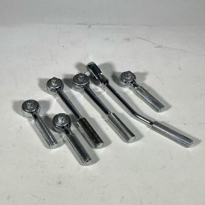 (6pc) S-K ratchet wrenches | S-K USA ratchet wrenches

