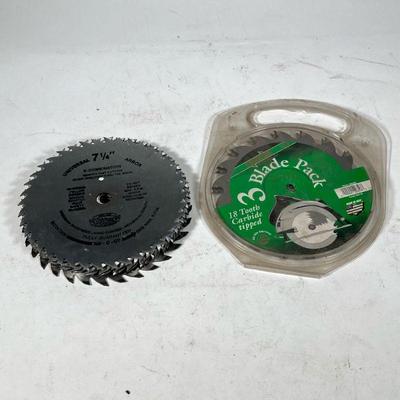 MISC UNIVERSAL AND CREDO 7-1/4” SAW BLADES |