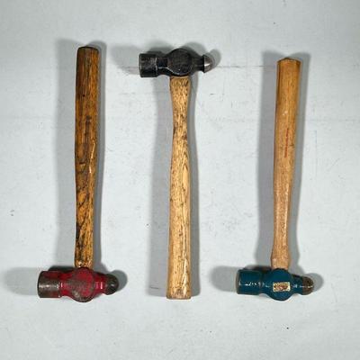 (3pc) Ball Peen Hammers | Dimensions: w. 4.5 x l. 15.5 in

